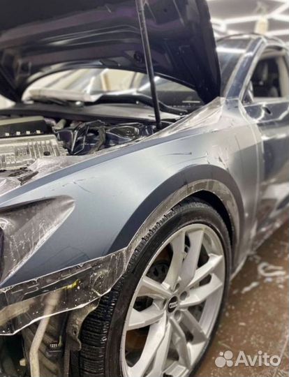 Оклейка авто защитной пленкой. Частный мастер