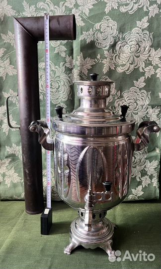 Тульский самовар на дровах СССР 4-5 л