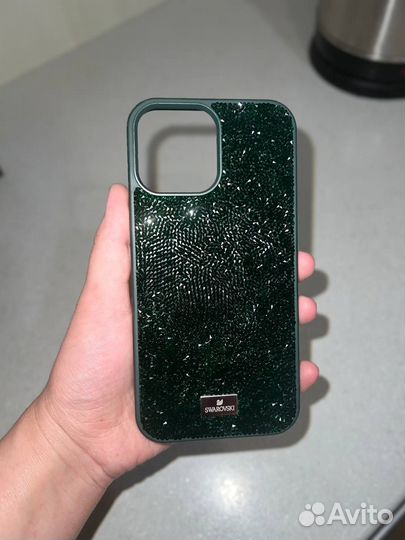 Чехол на iPhone 13 pro max swarovski