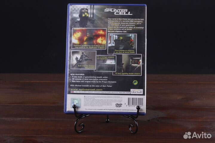PS2 Tom Clancy's Splinter Cell PAL Лицензия