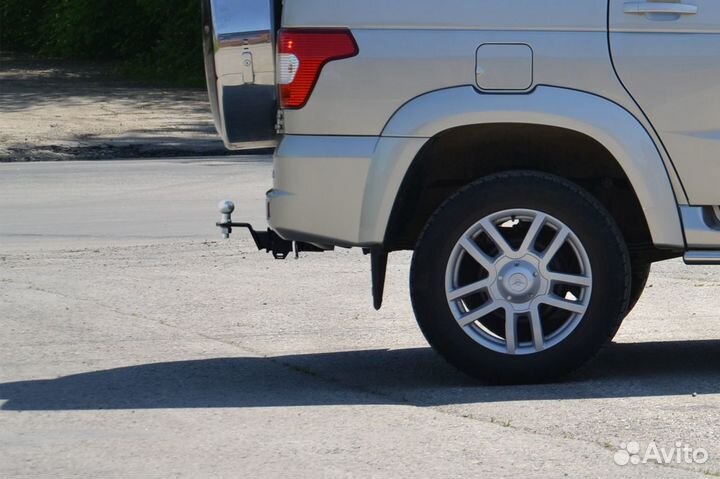 Фаркоп /съемный квадрат/ UAZ Patriot c 2014