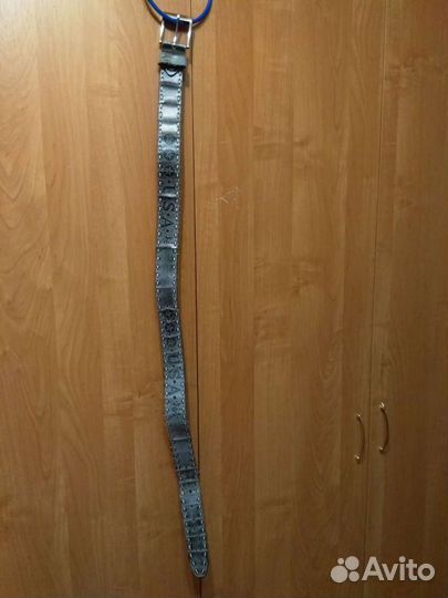 Ремень мужской, кожаный