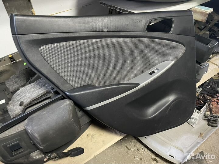 Задние Обшивки дверей hyundai solaris хетчбэк