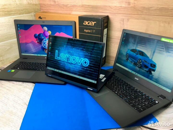 Ноутбуки для учёбы, работы, игр на Intel i5/i7/AMD