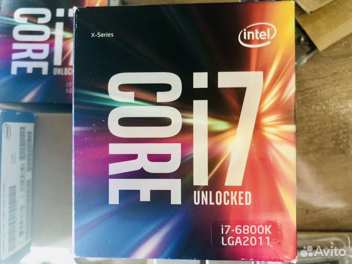 Процессоры Intel core i7 - 5820k,5930k,6800k,6850k