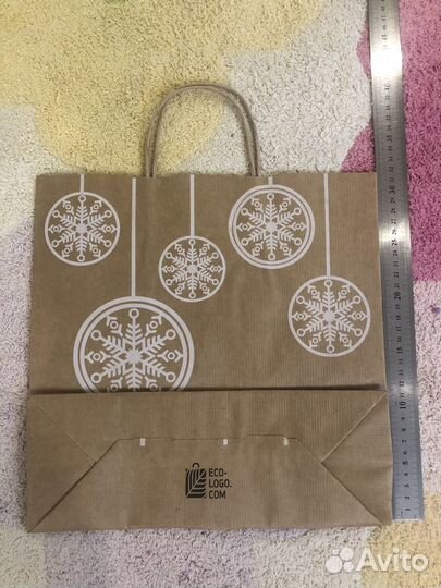 Пакет из крафт бумаги