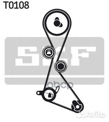 Комплект ремня грм vkma06103 Skf