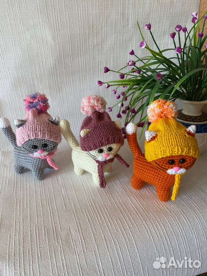 Котик ручной работы