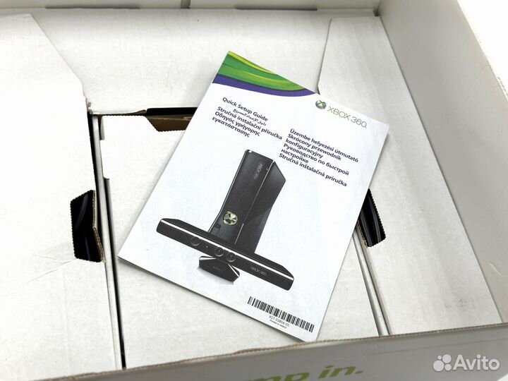 Microsoft Xbox 360 S Black (500Gb) +Kinect Б\У