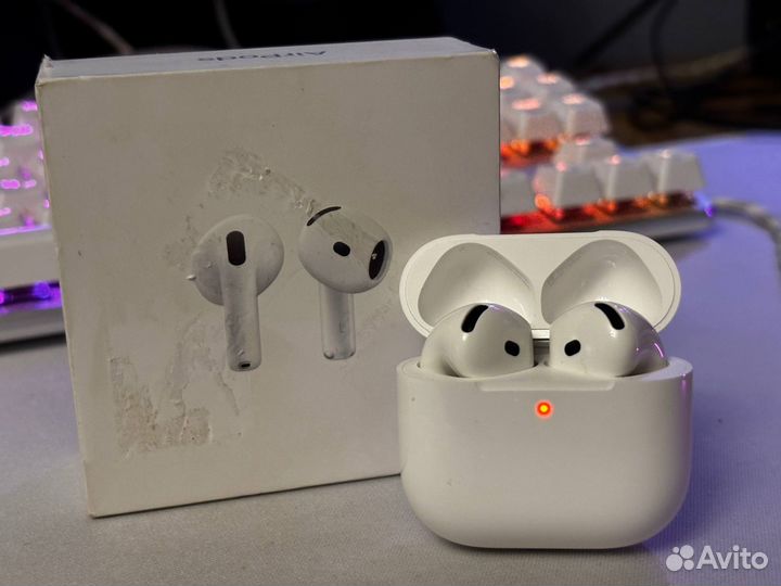 Airpods 4 без шумоподавления