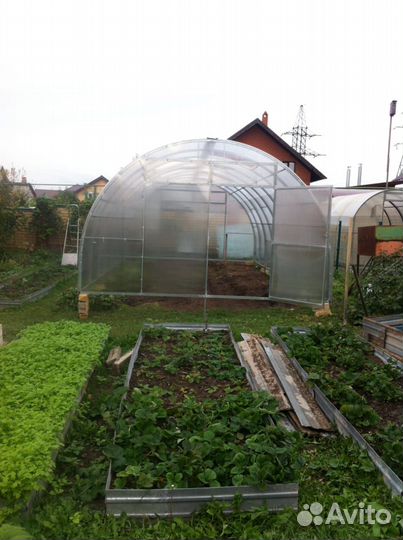 Теплица сдвижная крыша