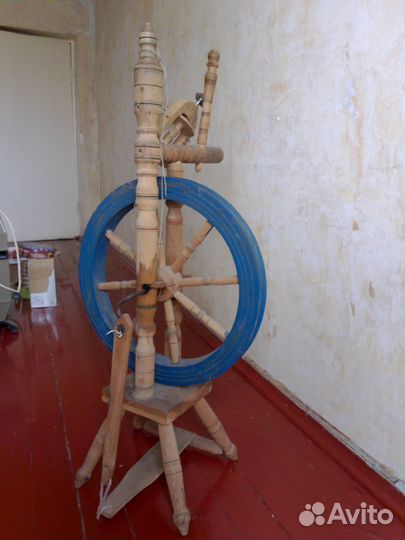 Прялка деревянная старинная