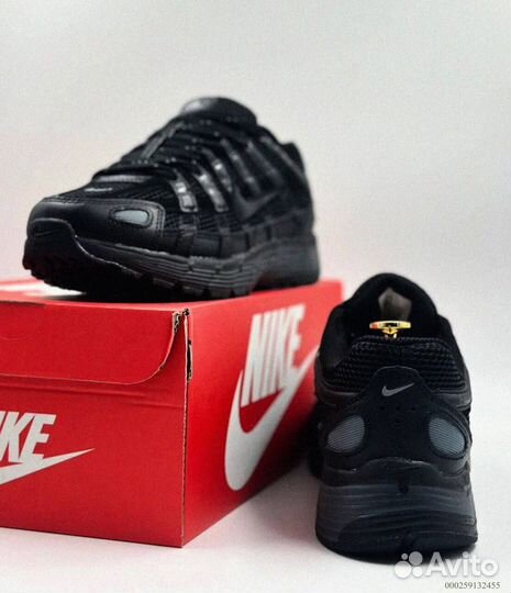 Черные кроссовки Nike P-6000 для стиля и комфорта