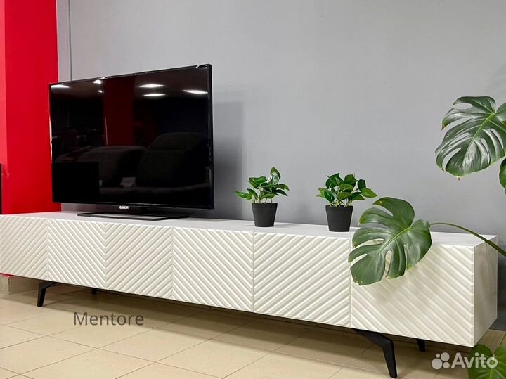 Тумба тв Bravo с фрезеровкой