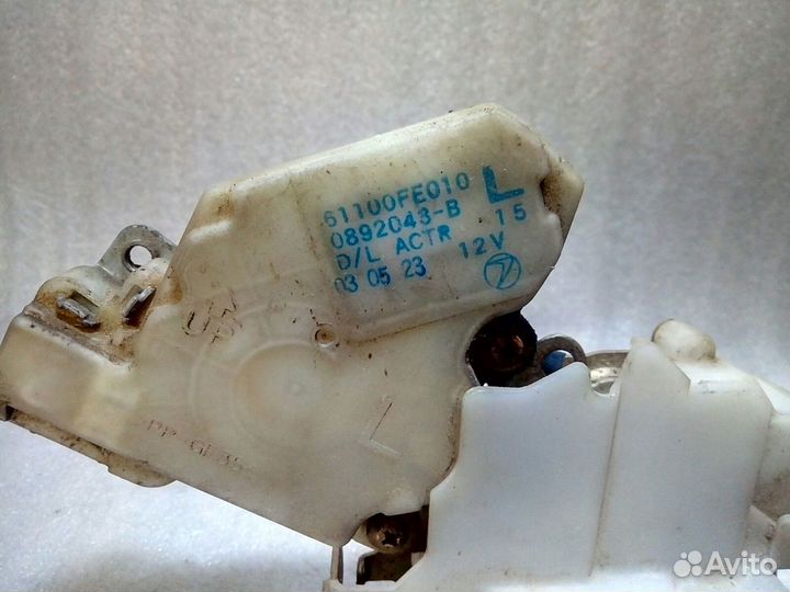 Subaru Impreza GG GD - Замок передний левый Б/У