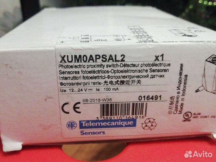 Фотоэлектрический датчик xum0apsal24