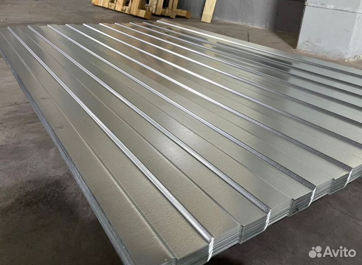 Профлист кровельный С20 оцинкованный (4м.) пл6382