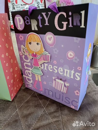 Пакеты подарочные