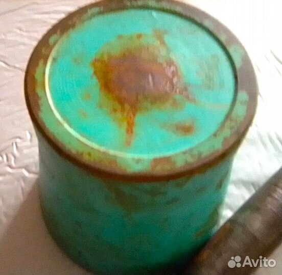 Ступка с пестиком СССР металл