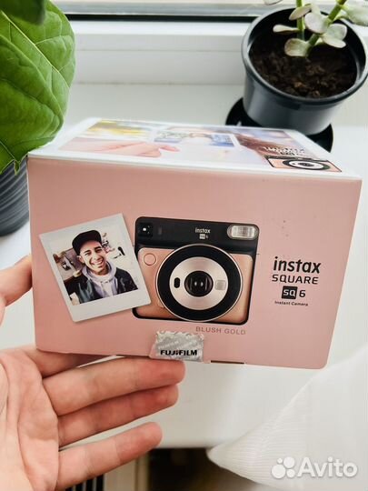 Новый Instax Square SQ6 Fujifilm Бежевый