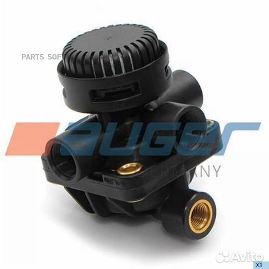 Auger 76235 ускорительный клапан М22x1.5 М16x1.5.соед.voss 10bar\MB Actros