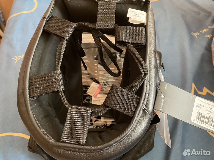 Боксерский шлем Adidas с бампером