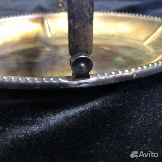 Корзиночка Ленинград мельхиор