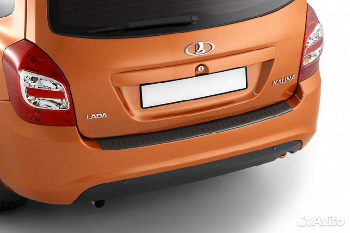 Бампер Калина 2 в цвет кузова 2192 оранжевый