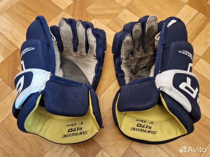 Краги хоккейные bauer 9