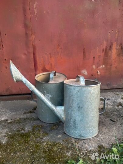 Лейка садовая оцинкованная