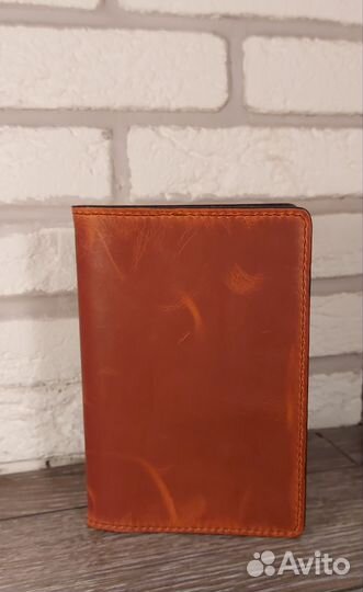 Обложка кожаная под блокнот А6