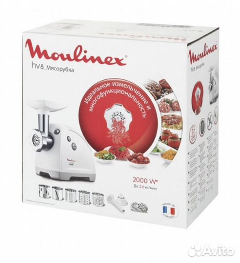 Мясорубка Moulinex HV8 ME626132
