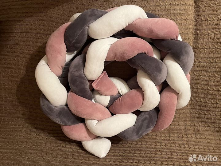 Бортик косичка