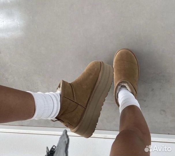 Ugg classic ultra mini platform chestnut