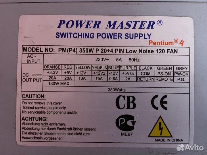 Блок питания для пк