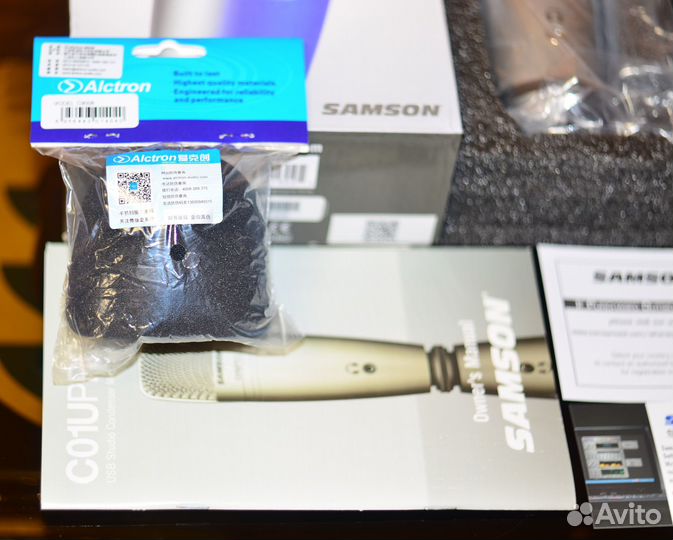 Микрофон студийный Samson C01U Pro