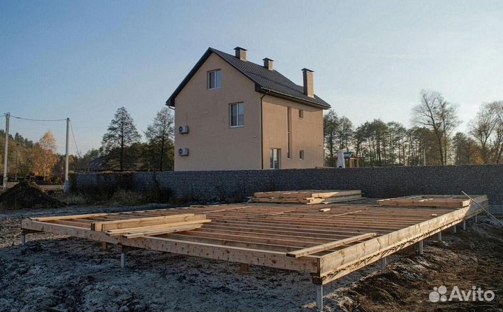 Винтовые сваи для забора