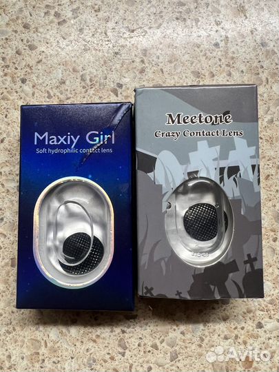 Контактные линзы Black Mesh