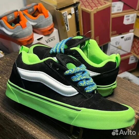 Vans Knu Skool Pop Outsole Green