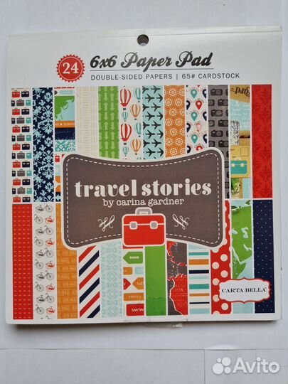 Набор бумаги скрапбукинг