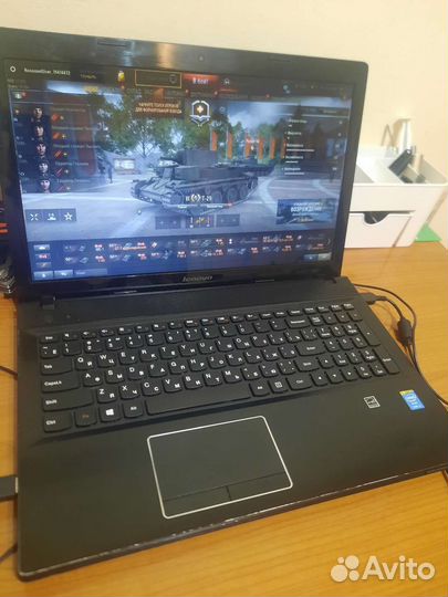 Игровой ноутбук Lenovo intel i3/SSD/Radeon 2Gb