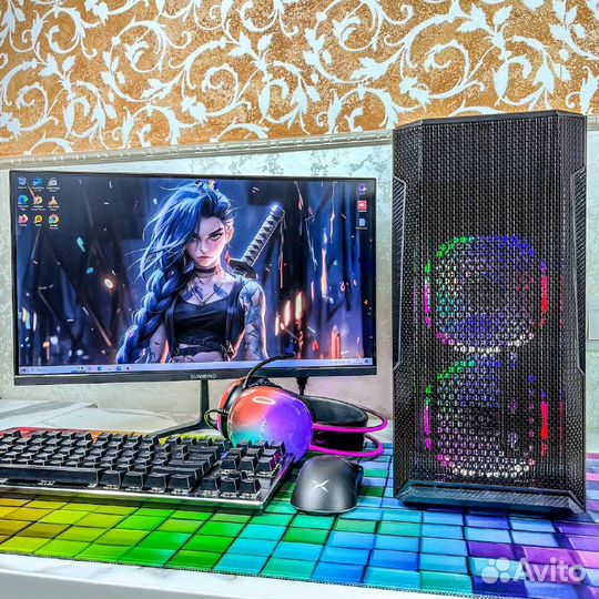 Игровой пк Core i5 10400 + GTX 1050Ti 4Gb