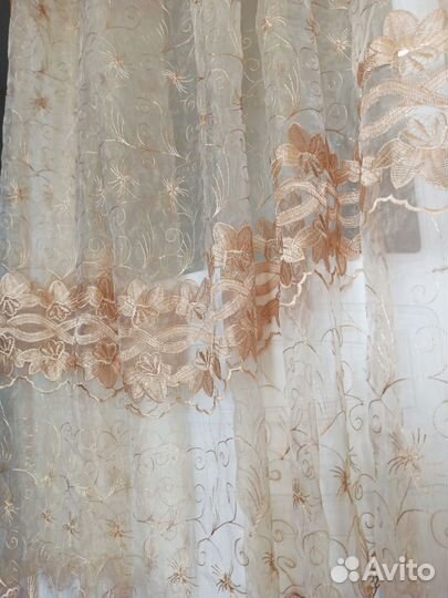 Тюль готовая