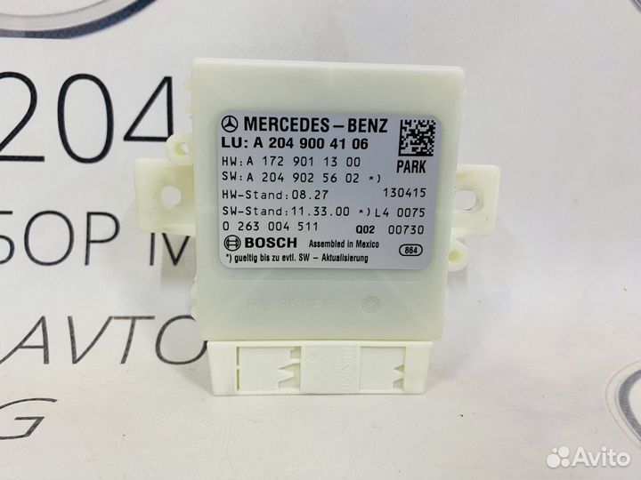 Блок управления парктроником Mercedes-Benz C-класс