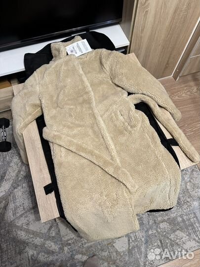 Пальто женское плюшевое