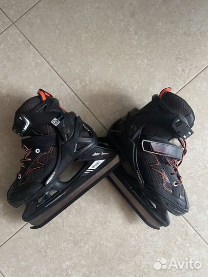 Коньки раздвижные разм 35-38