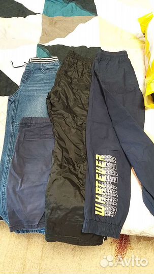 Вещи пакетом на мальчика 122 128