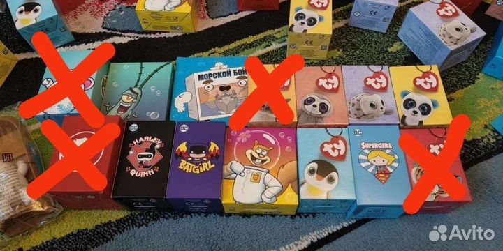 Игрушки из mcdonalds (запечатанные)