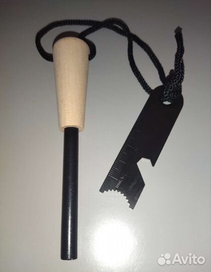 Огниво туристическое 3в1 инструмент выживания