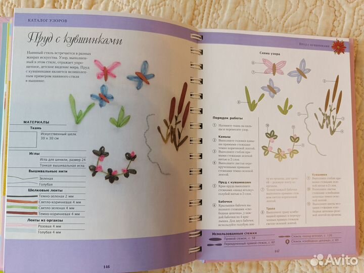 Джоан Гордон: Вышивка лентами: Энциклопедия